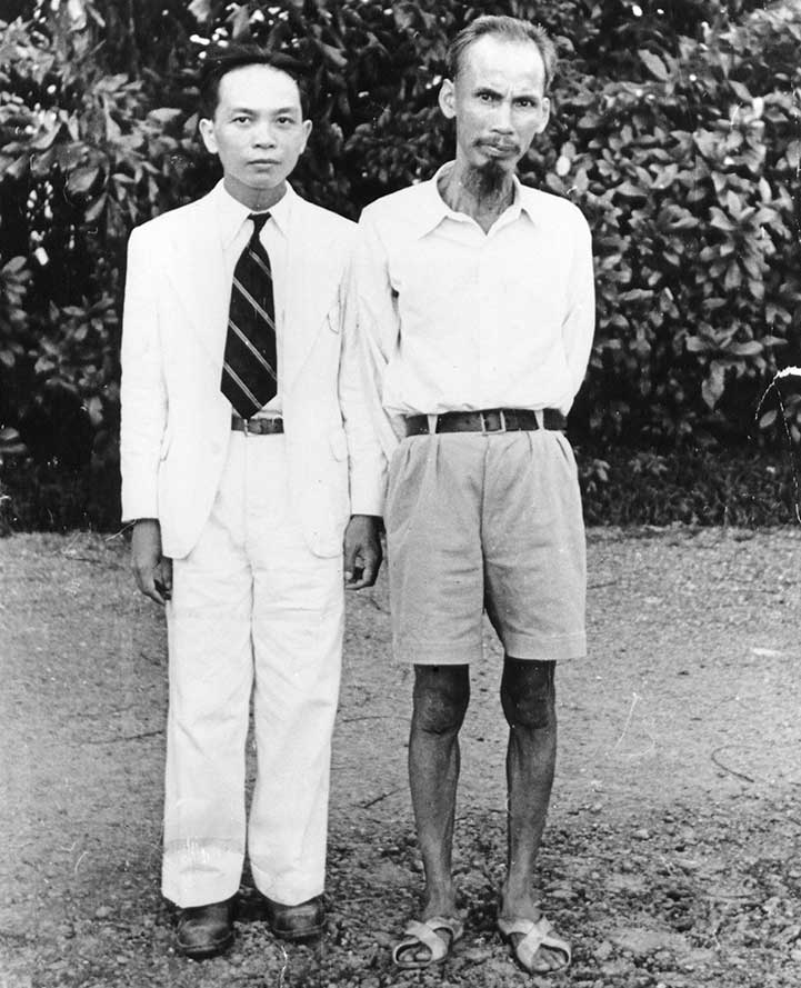 Ho Chi Minh And General Vo Nguyen Giap